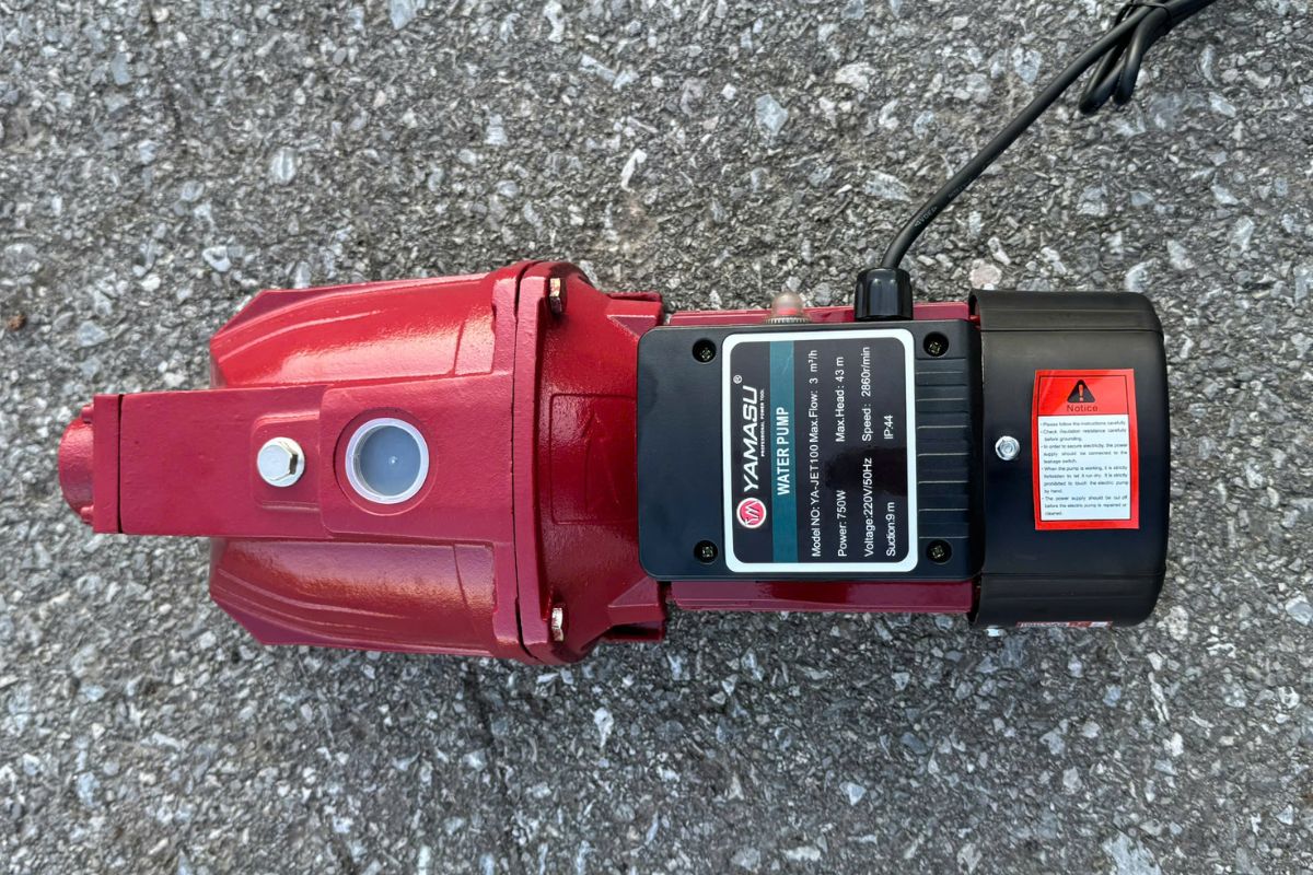 Cấu tạo của máy bơm nước đầu lợn