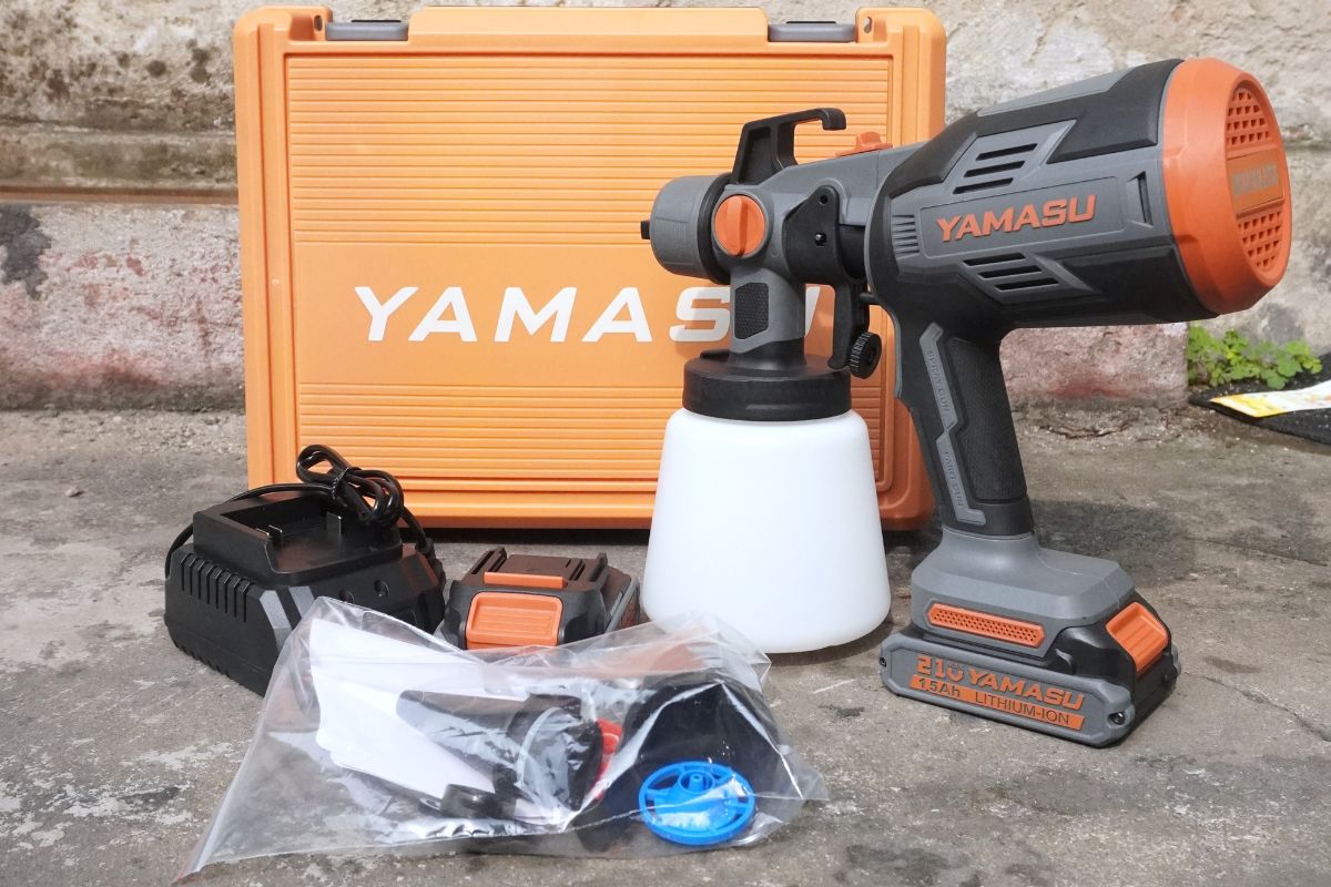 Cấu tạo máy phun sơn cầm tay