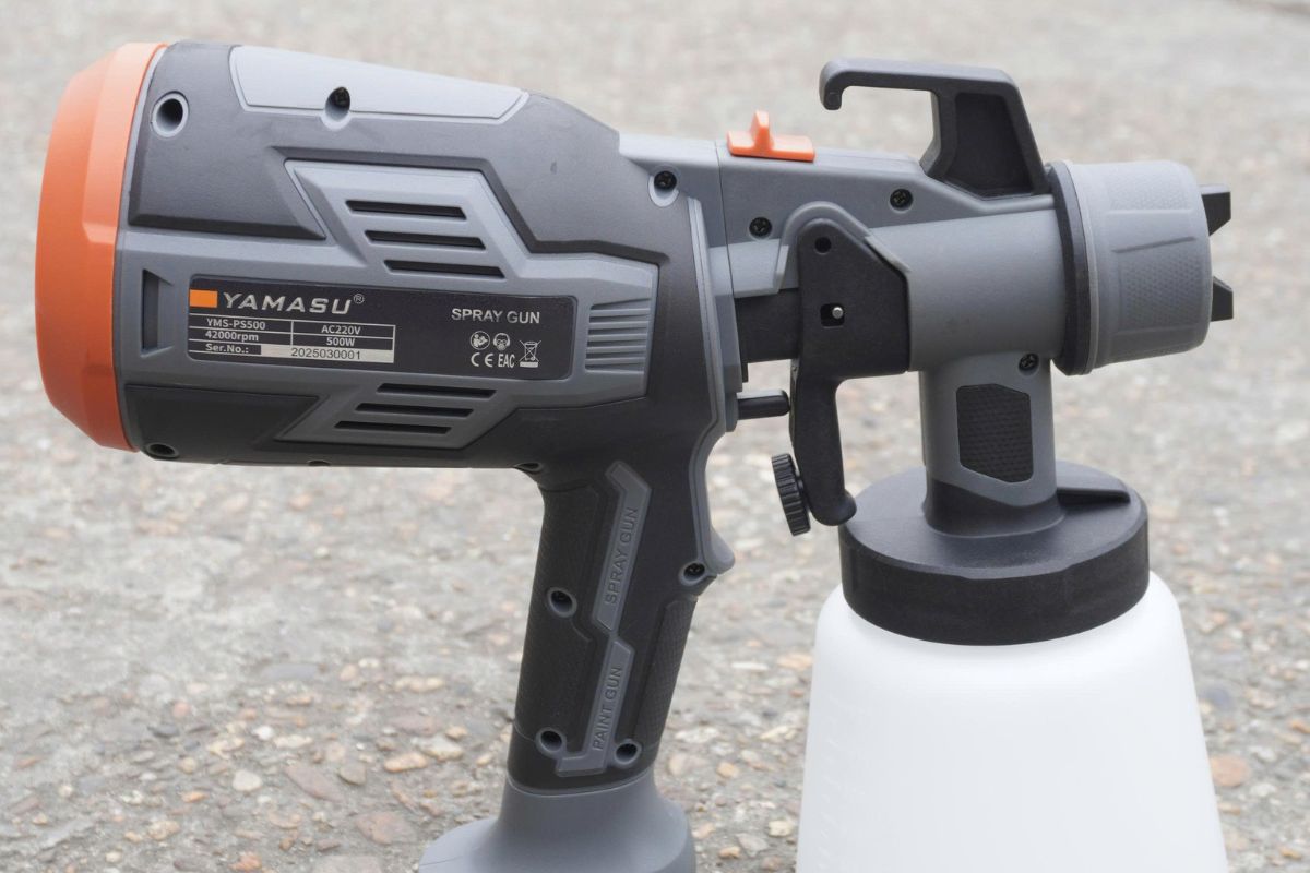 Cấu tạo của máy phun sơn cầm tay