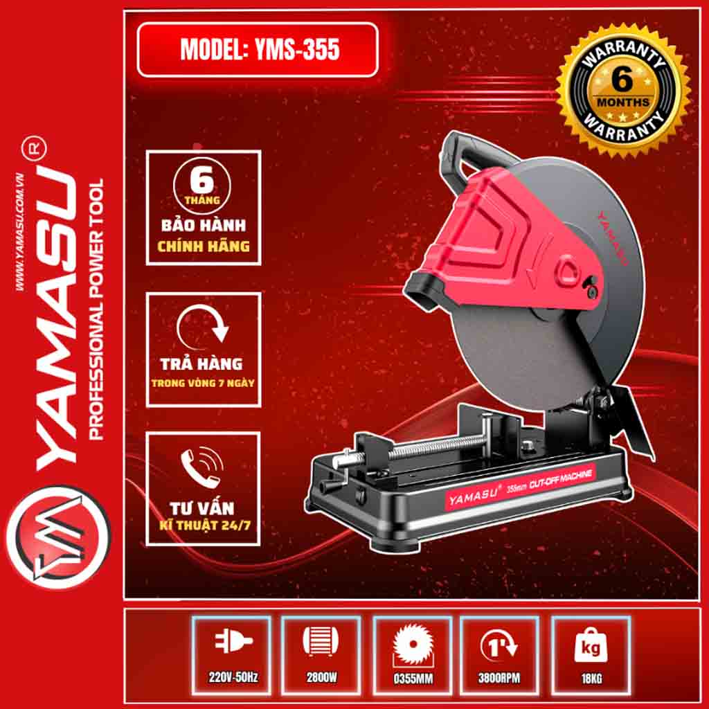 Giá máy cắt sắt YAMASU YMS-355