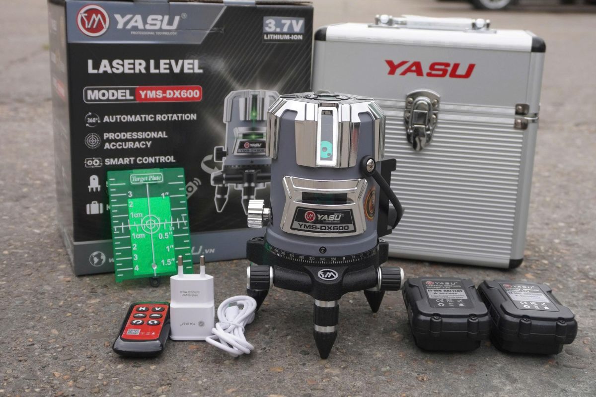 Máy Bắn Cốt 5 Tia Xanh Yamasu YMS-DX600 Đế Bi Xoay Tự Động