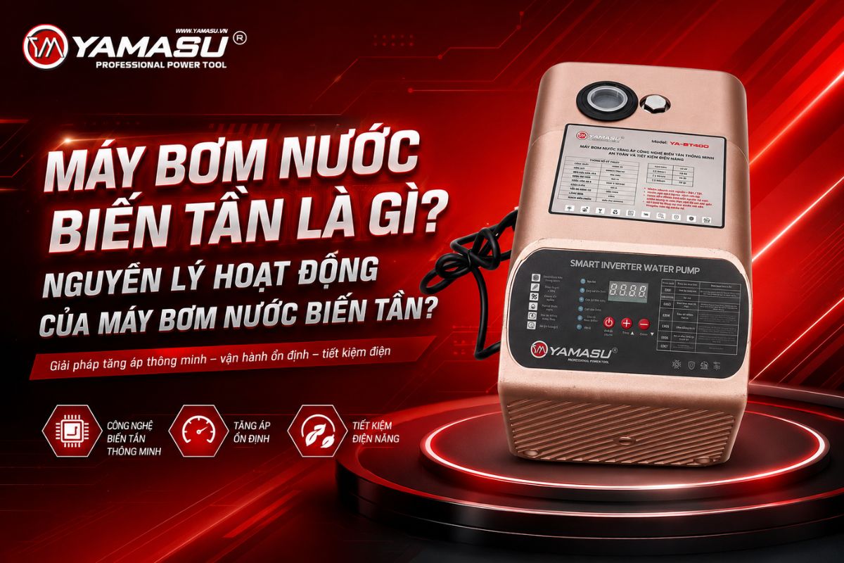 Máy bơm nước biến tần là gì?