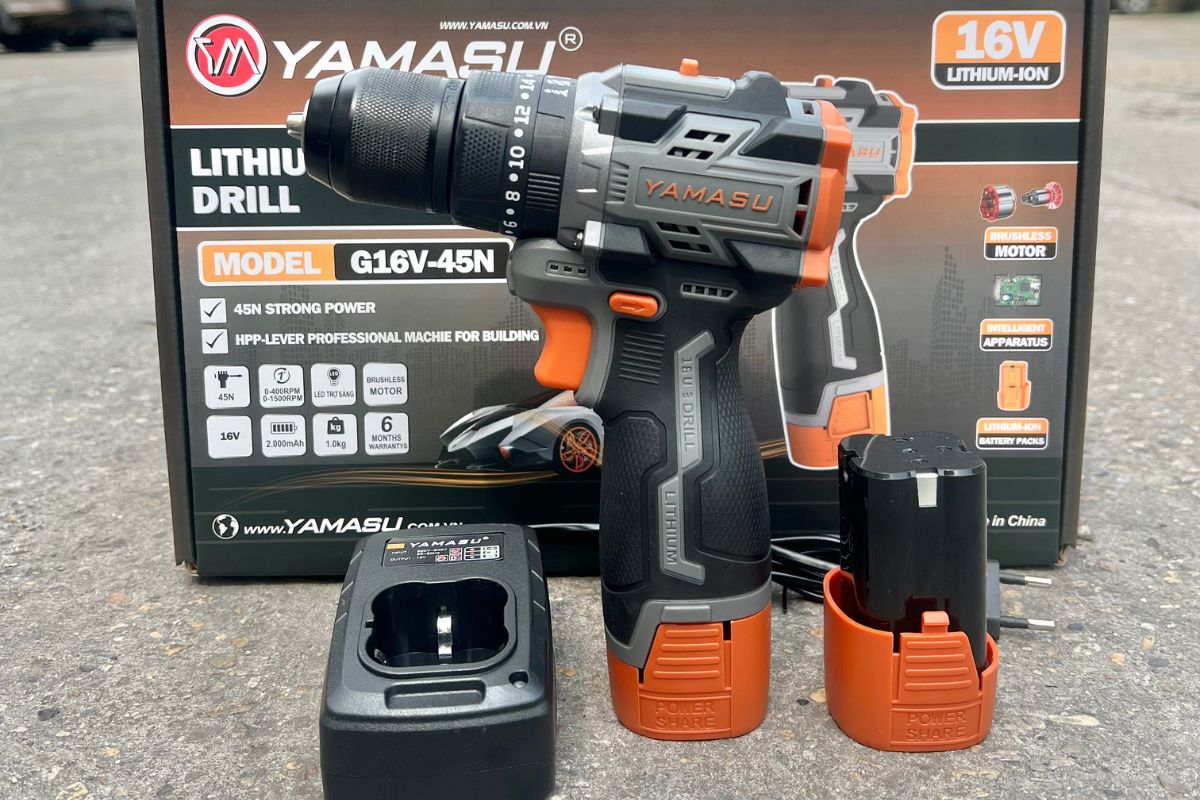 Máy khoan pin mini Yamasu YMS-MKP1016G2W