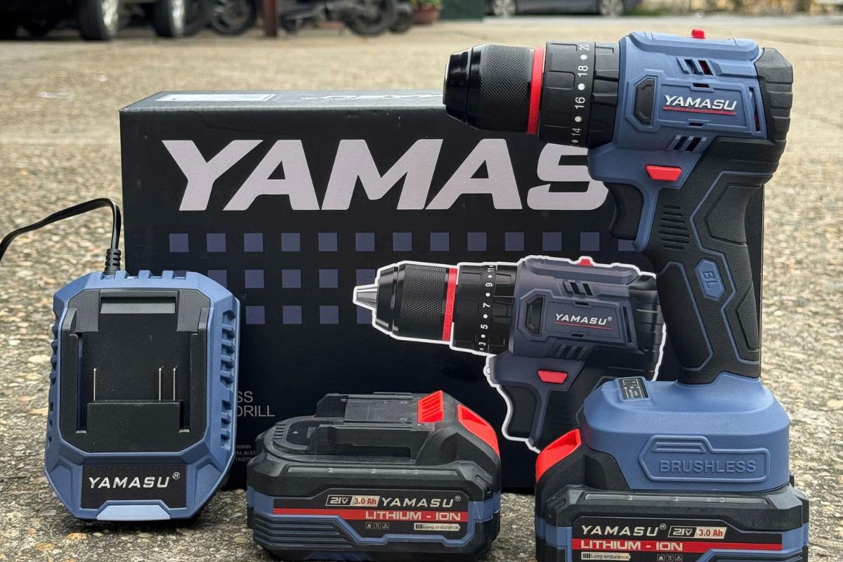 Máy khoan pin mini 21V Yamasu YMS-MKP1010G2W