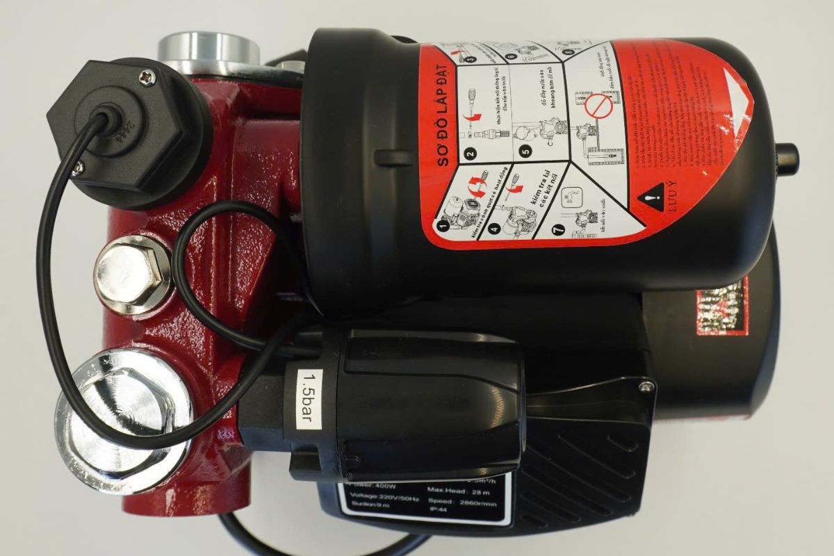 Mẹo sử dụng máy bơm tăng áp bền hơn