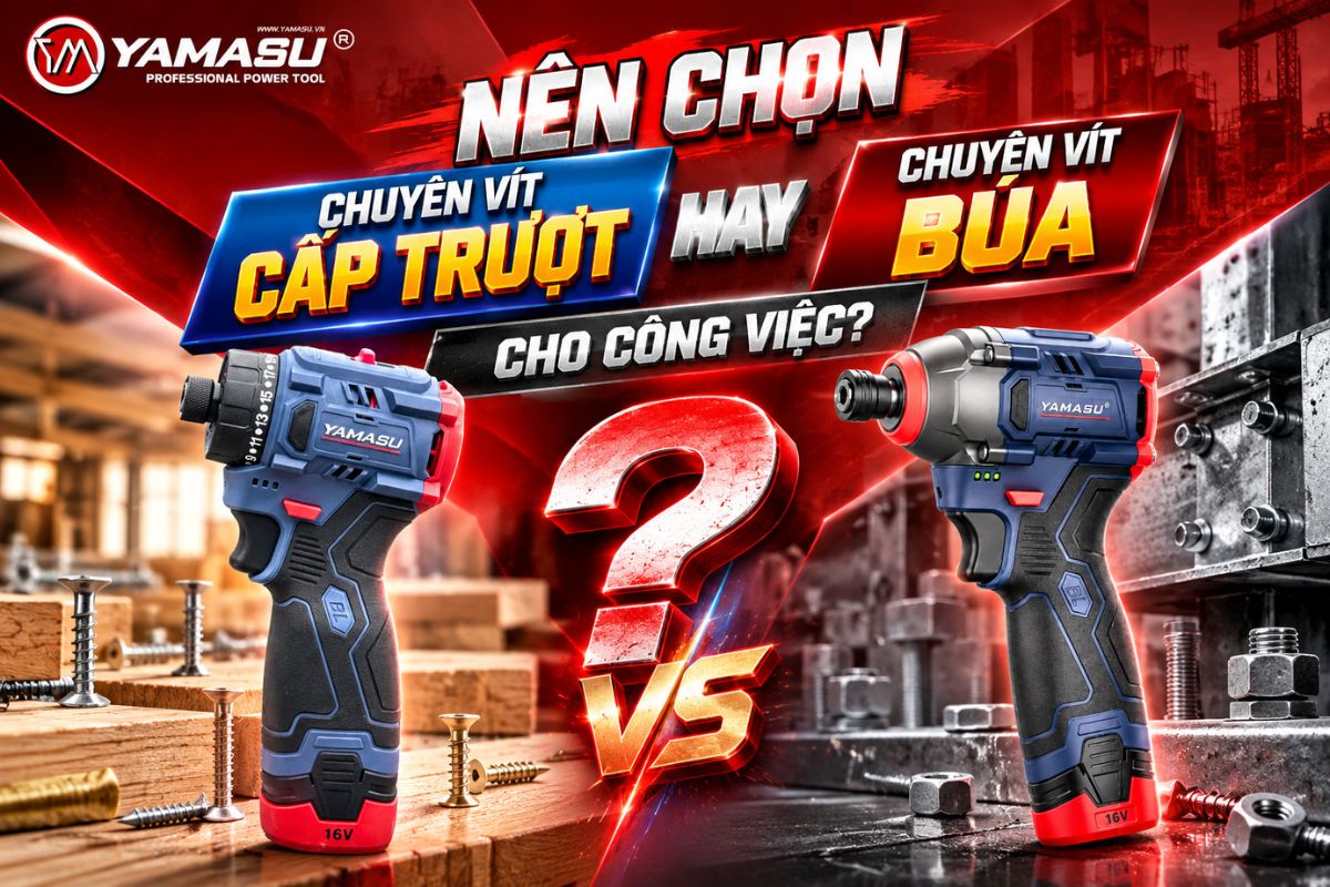 Nên chọn máy chuyên vít pin loại nào?