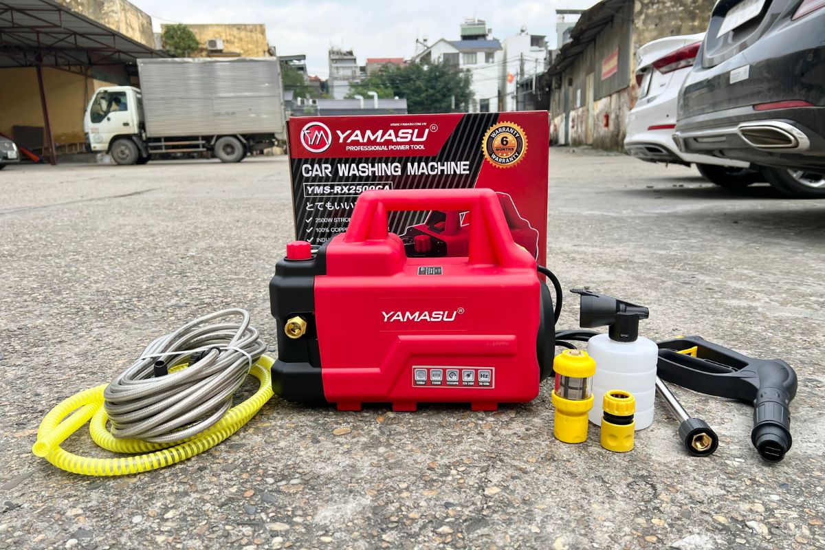 Tại sao nên chọn máy rửa xe 2500W?