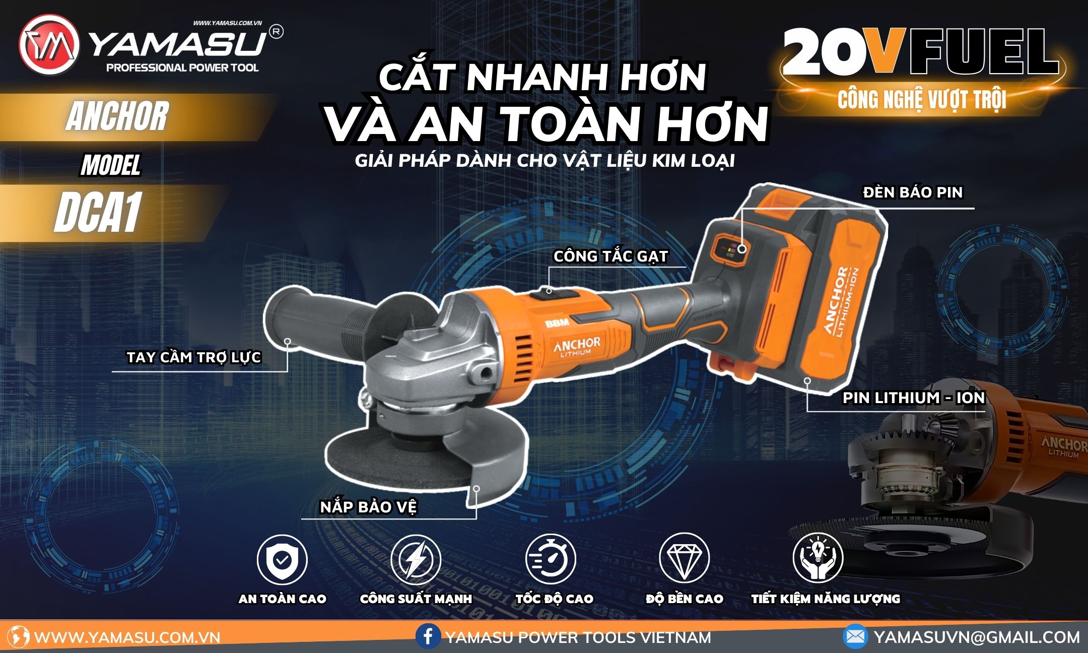 TOP 05 máy mài mini cầm tay Yamasu bán chạy nhất năm 2025