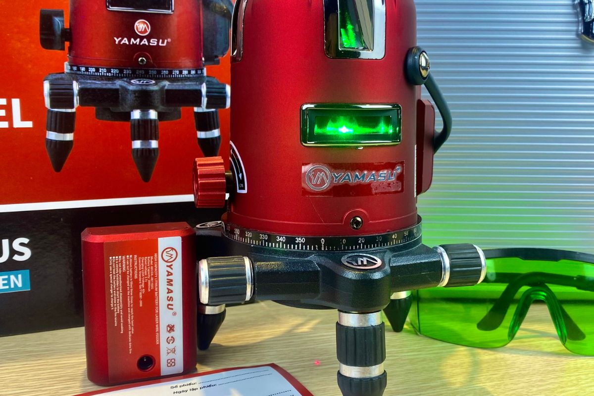 Ứng dụng của máy cân bằng laser tia xanh