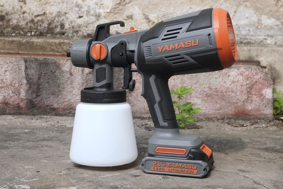 Ưu điểm của máy phun sơn cầm tay