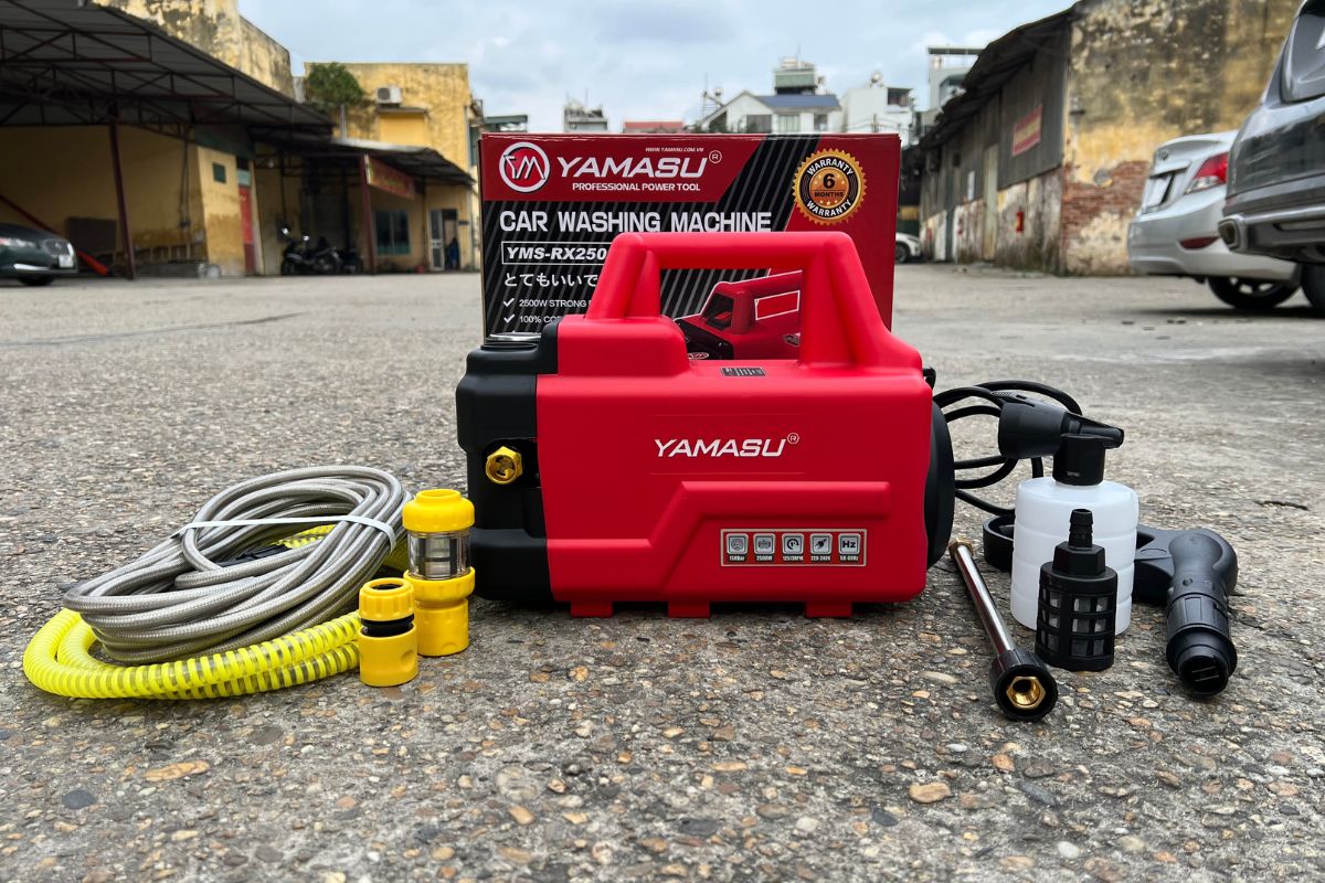 Vì sao nên chọn máy rửa xe chính hãng?