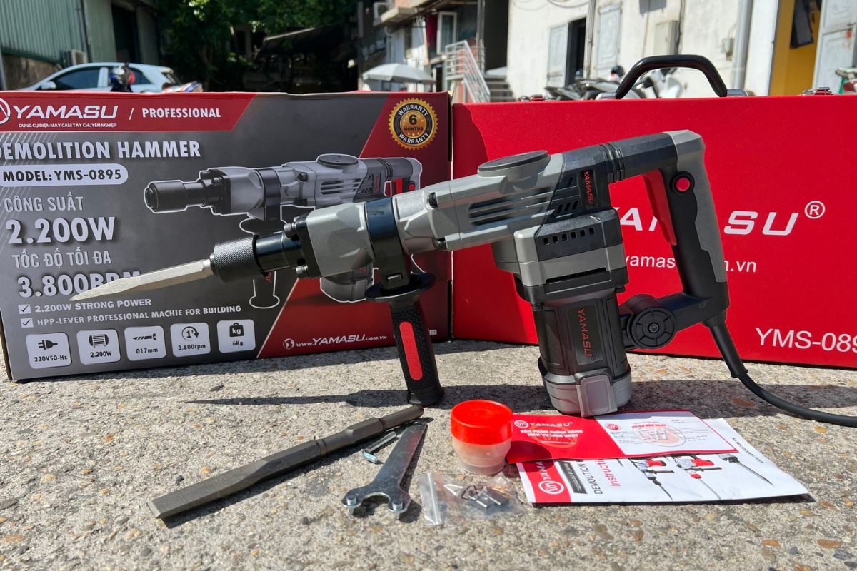 Vì sao phải chọn máy đục phá bê tông mạnh mẽ, chất lượng?