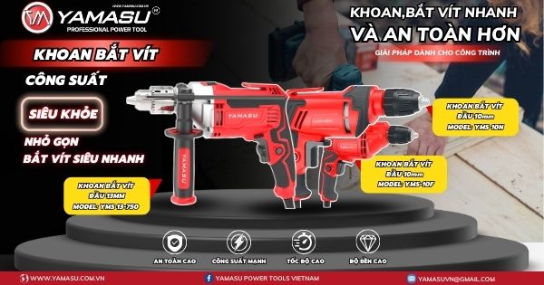 Xu hướng sử dụng máy khoan điện cầm tay trong năm 2025