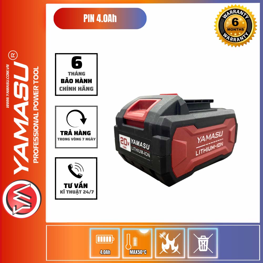 PIN YAMASU 20V/4.0Ah