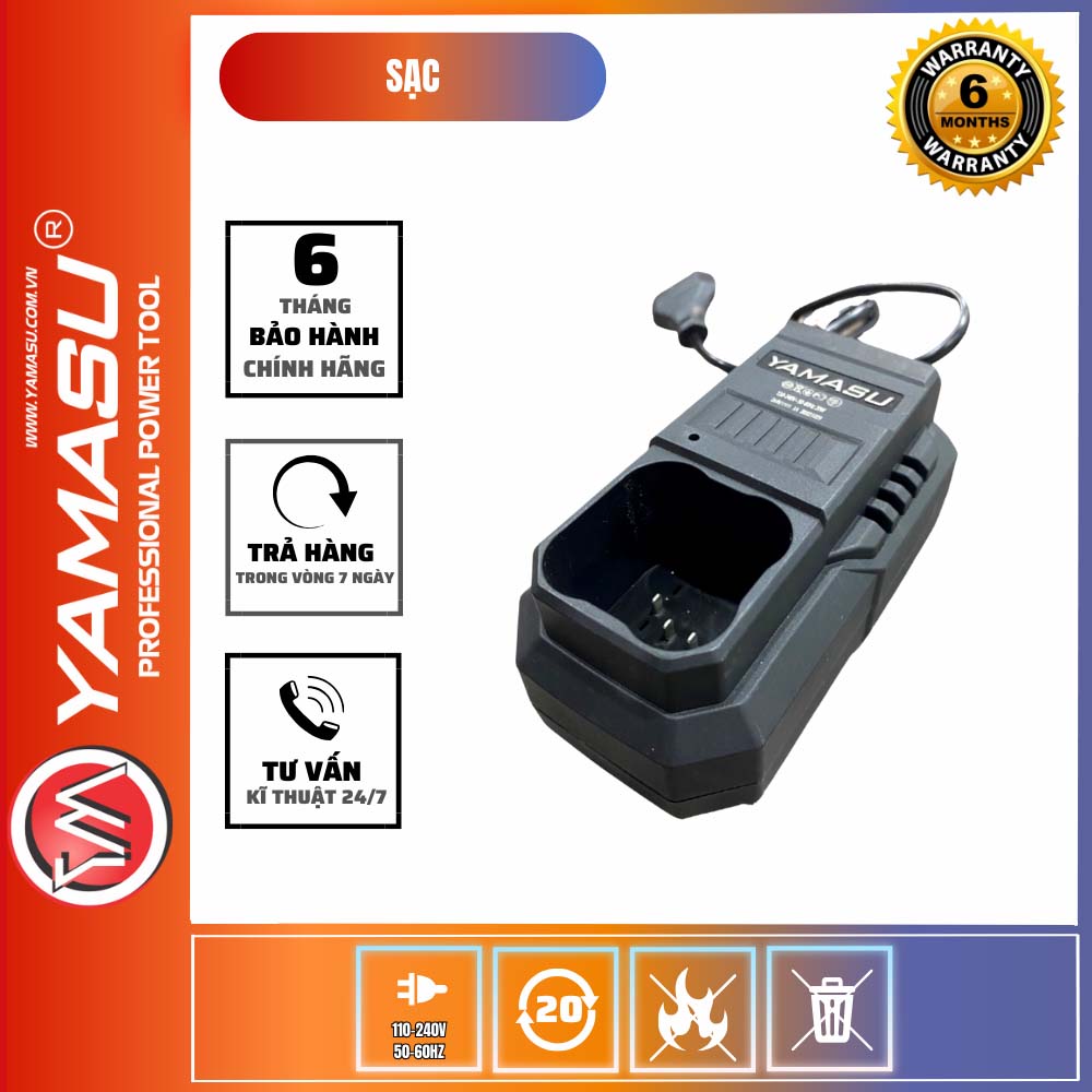 SẠC PIN YAMASU 2.0AH