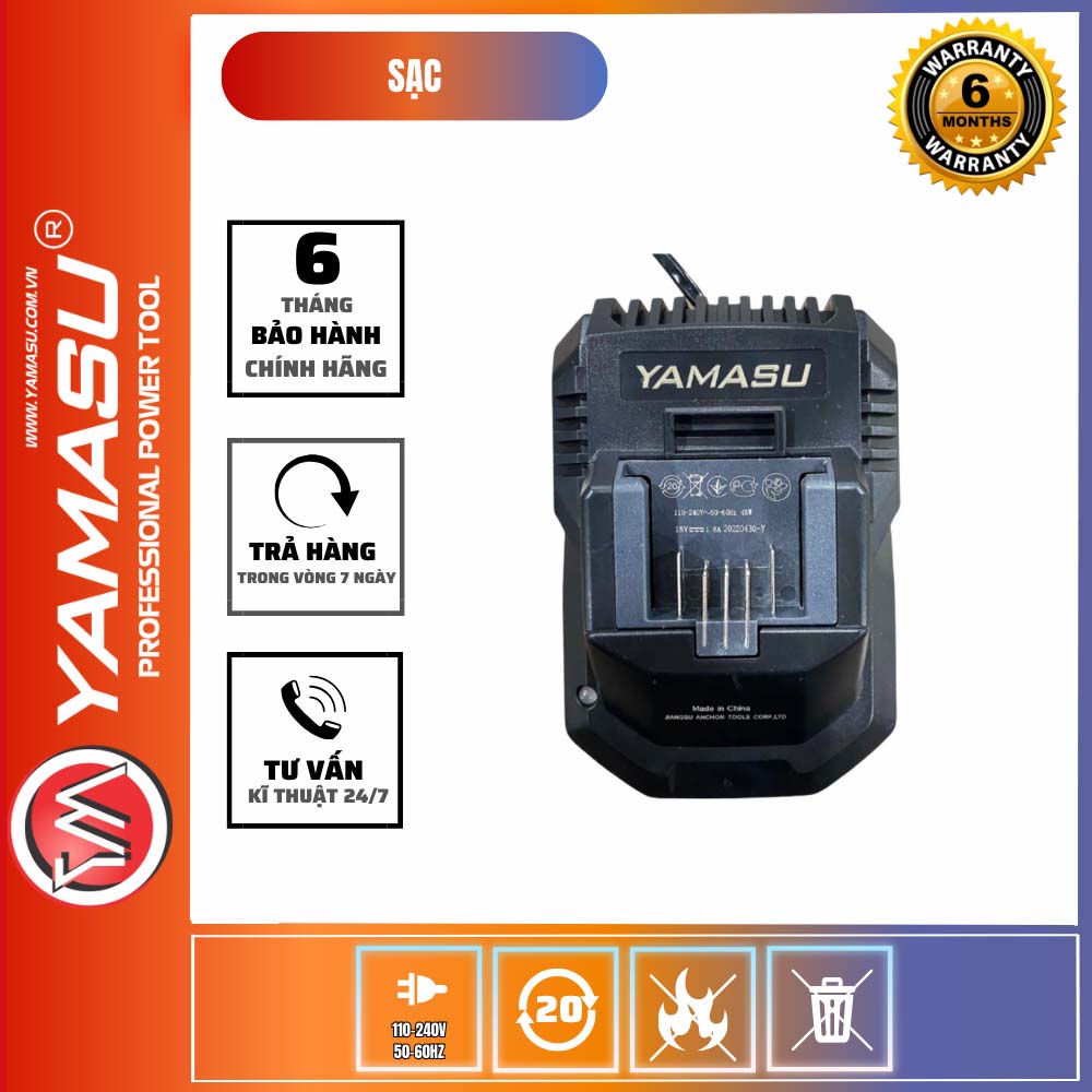 SẠC PIN YAMASU 4.0AH-8.0AH