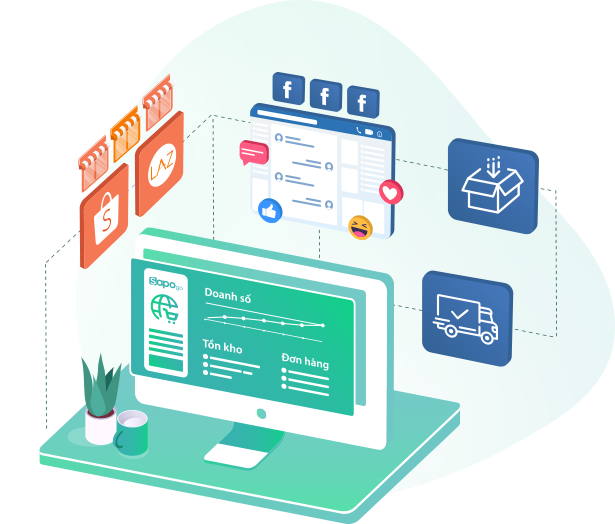 Phần mềm quản lý bán hàng online cho NBH trên Sàn và Facebook