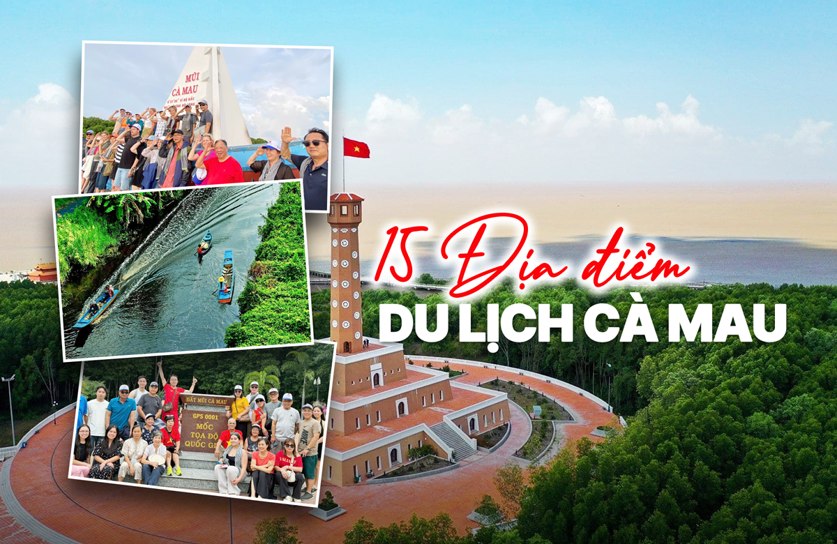 Check-in 15+ địa điểm du lịch Cà Mau đẹp mê ly không thể bỏ lỡ