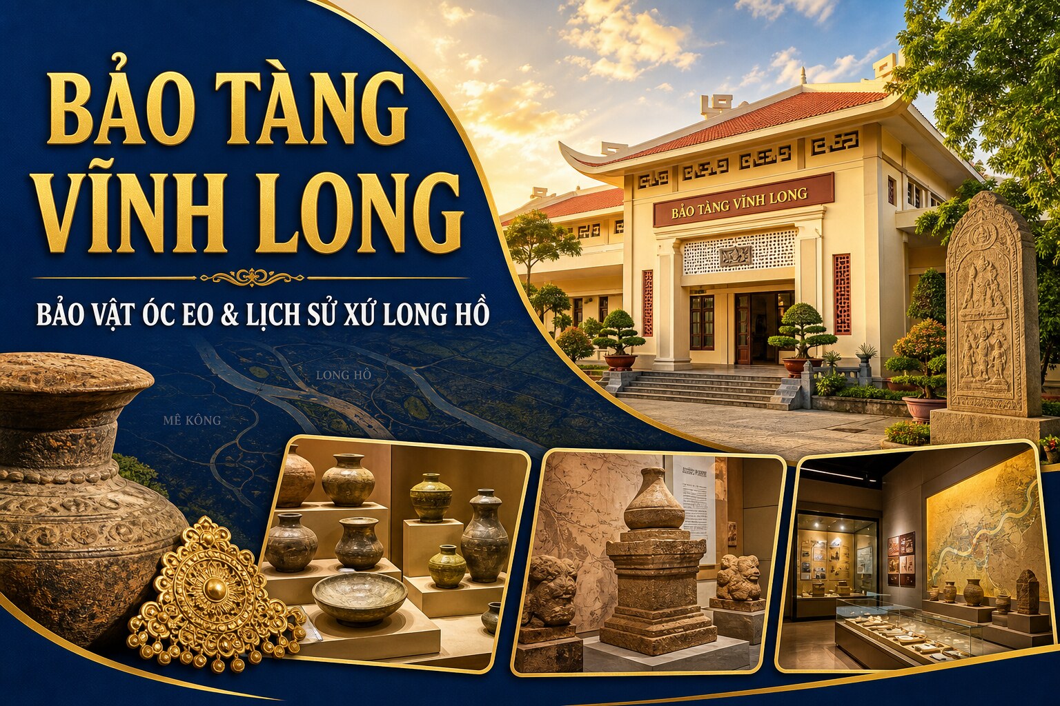 Bảo Tàng Vĩnh Long: Cẩm Nang Tham Quan & Bảo Vật Óc Eo