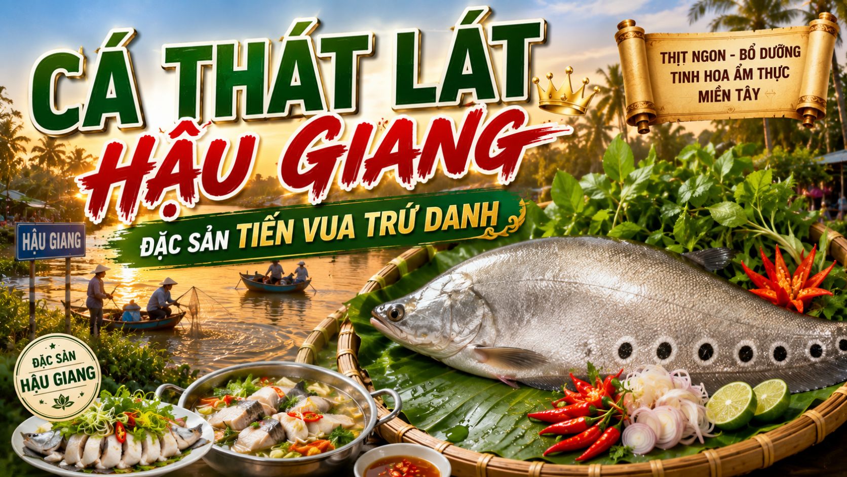 Cá Thát Lát Hậu Giang: Đặc Sản Tiến Vua Trứ Danh