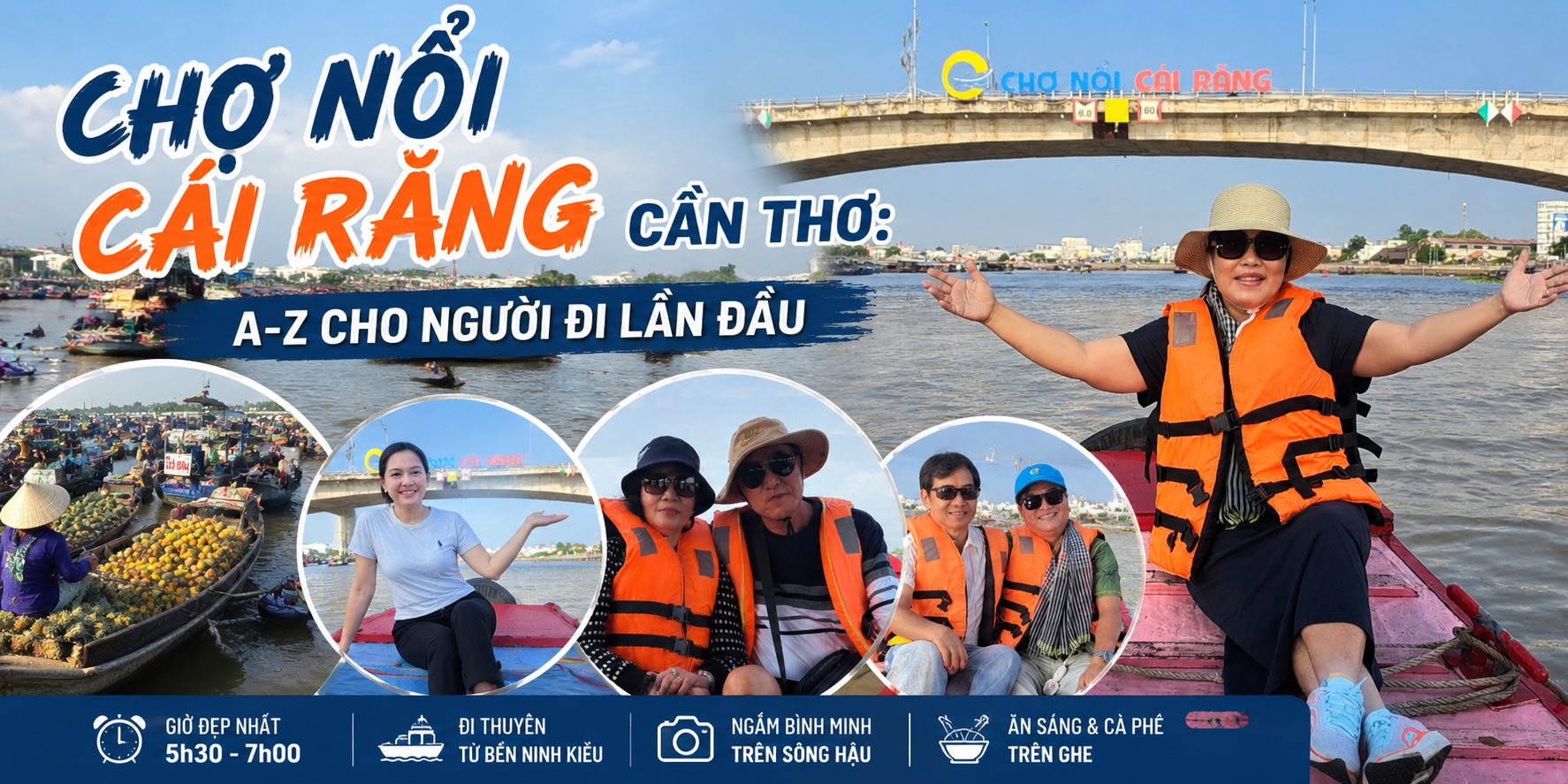 Chợ Nổi Cái Răng Cần Thơ: A-Z Cho Người Đi Lần Đầu