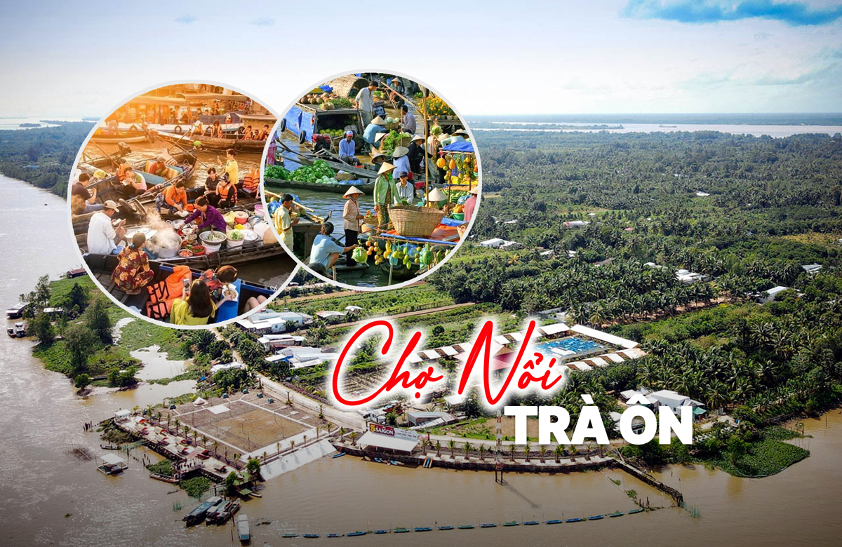 Chợ Nổi Trà Ôn – Nét sinh hoạt sông nước đặc trưng miền Tây