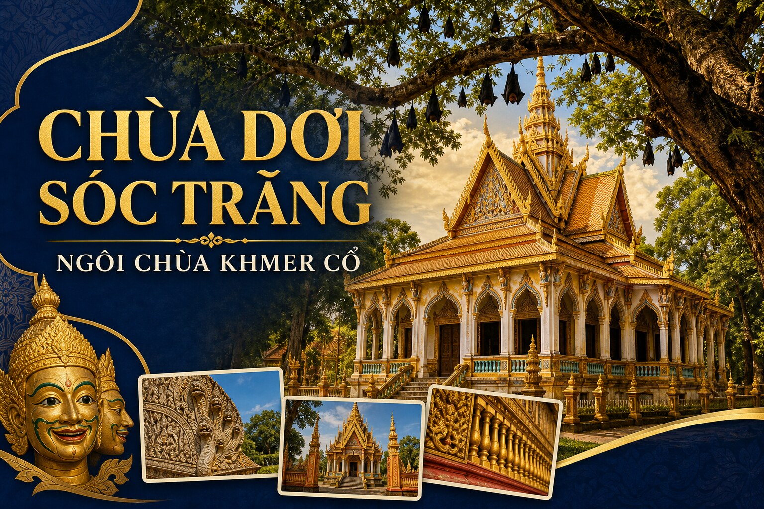 Chùa Dơi Sóc Trăng: Cẩm Nang Tham Quan Ngôi Chùa Khmer Cổ