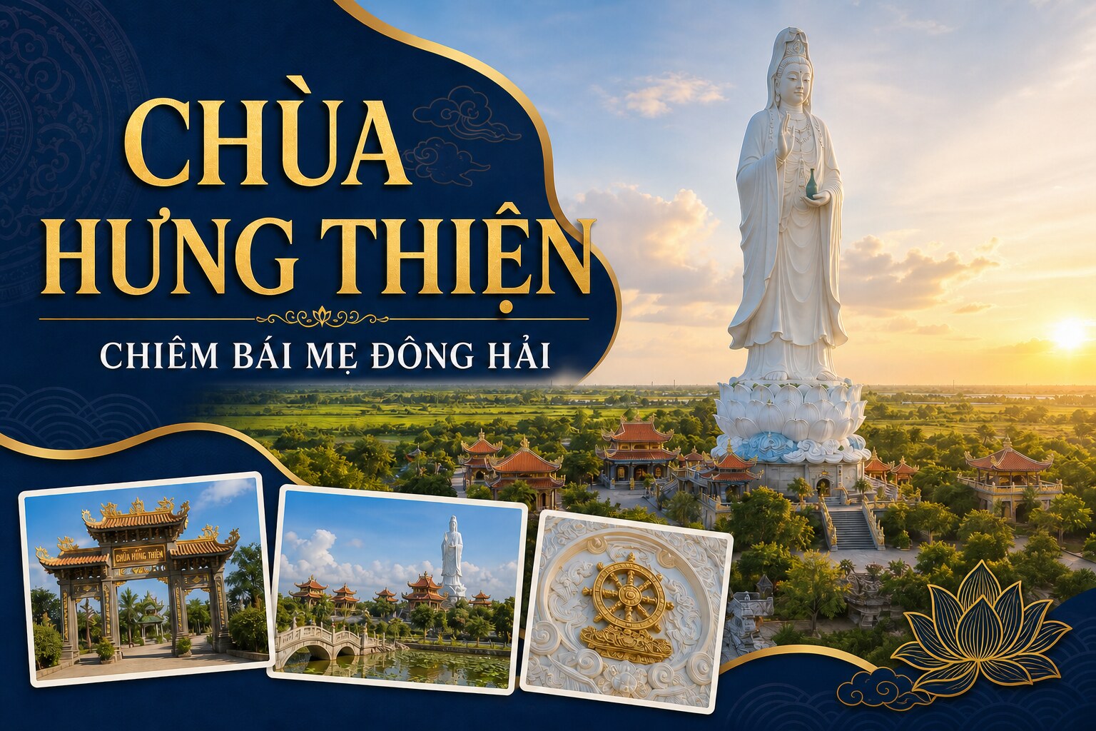 Chùa Hưng Thiện Bạc Liêu: Chiêm Bái Mẹ Đông Hải