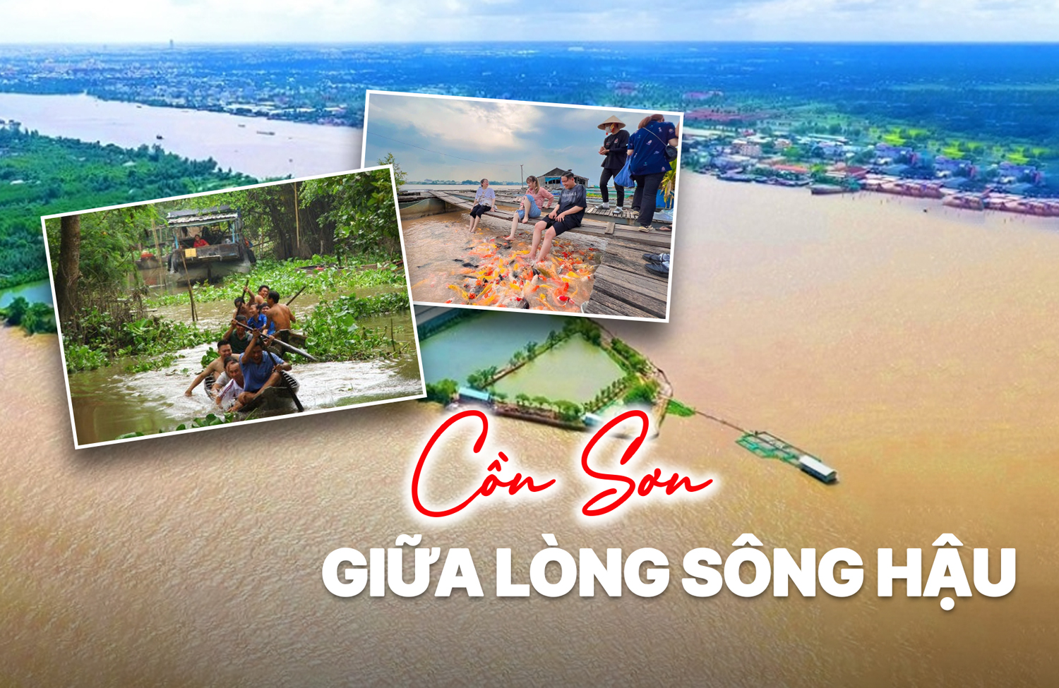 Cồn Sơn – Hòn đảo sinh thái giữa lòng sông Hậu