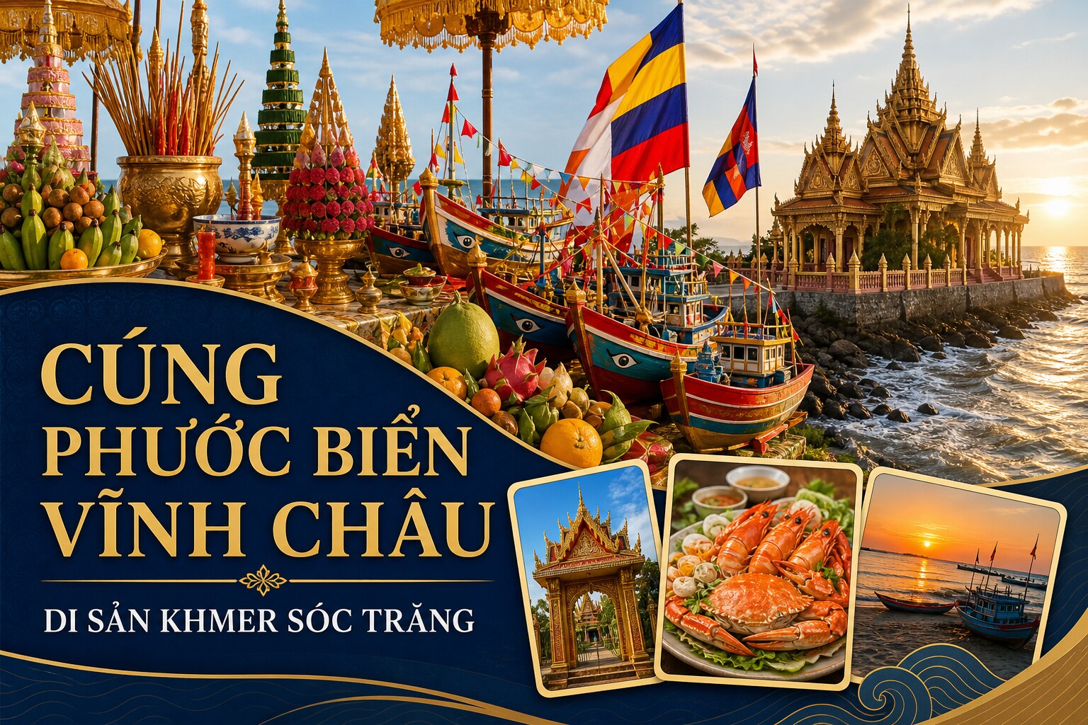 Lễ Hội Cúng Phước Biển Vĩnh Châu: Di Sản Khmer Sóc Trăng