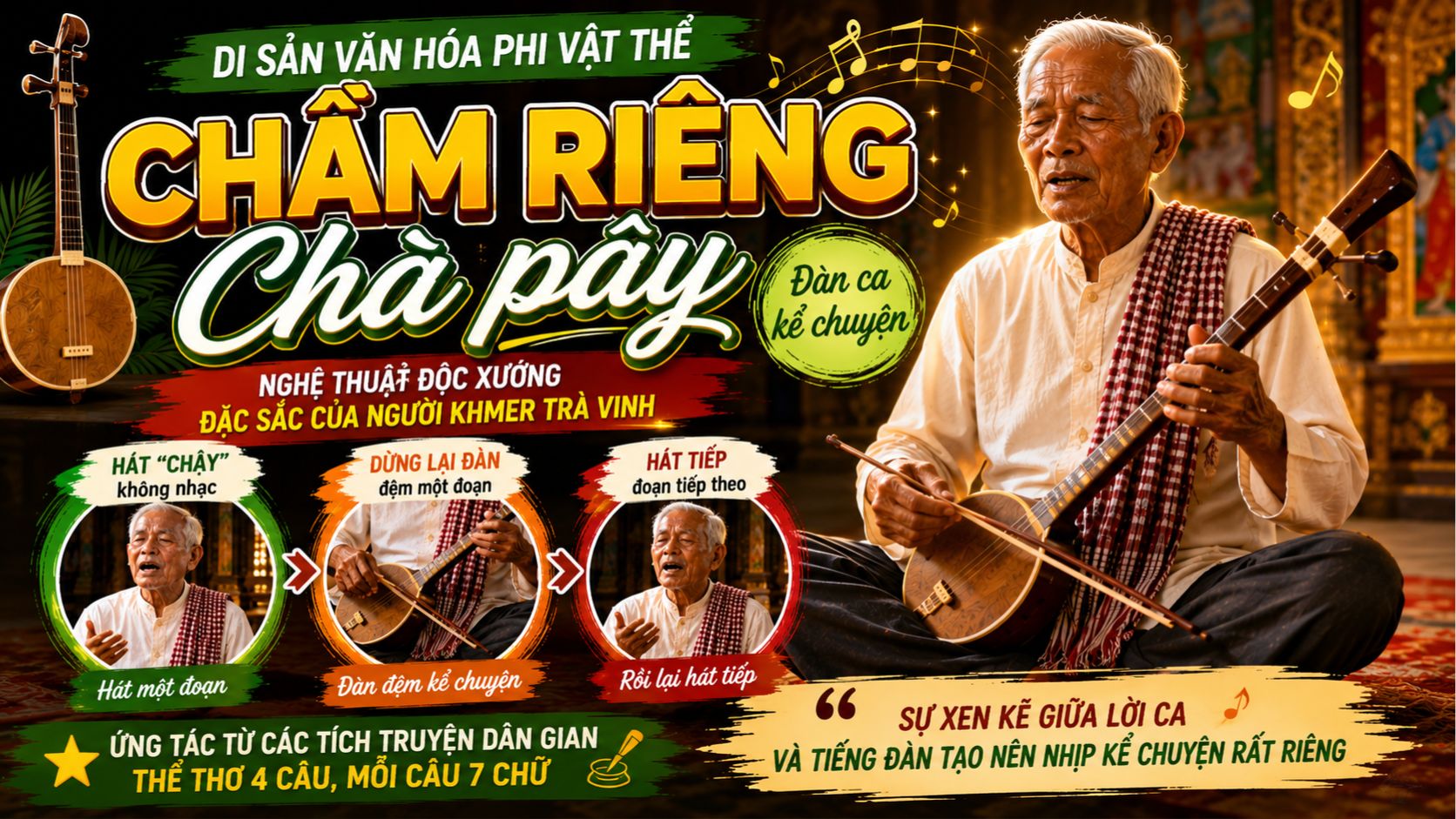 Chầm Riêng Chà Pây: Di Sản Khmer Độc Đáo Của Trà Vinh
