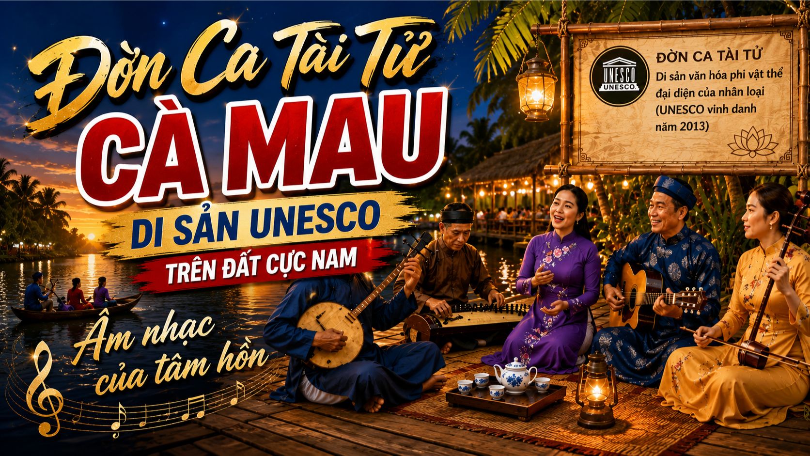 Đờn Ca Tài Tử Cà Mau: Di Sản UNESCO Trên Đất Cực Nam