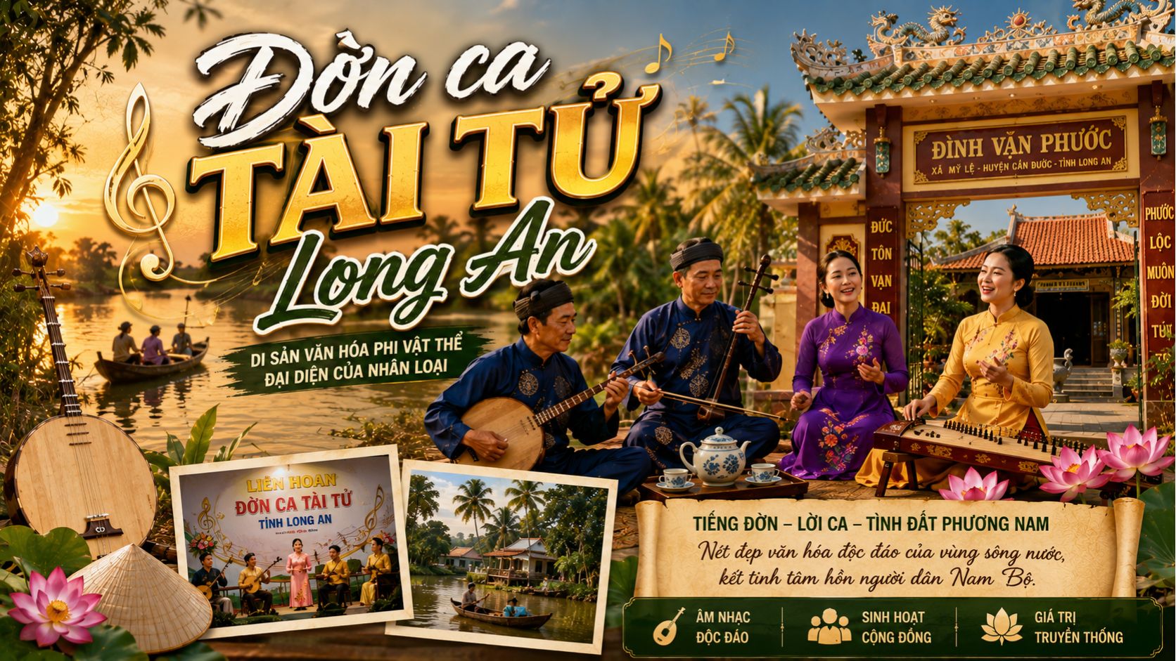 Đờn Ca Tài Tử Long An: Cái Nôi Di Sản Âm Nhạc Nam Bộ