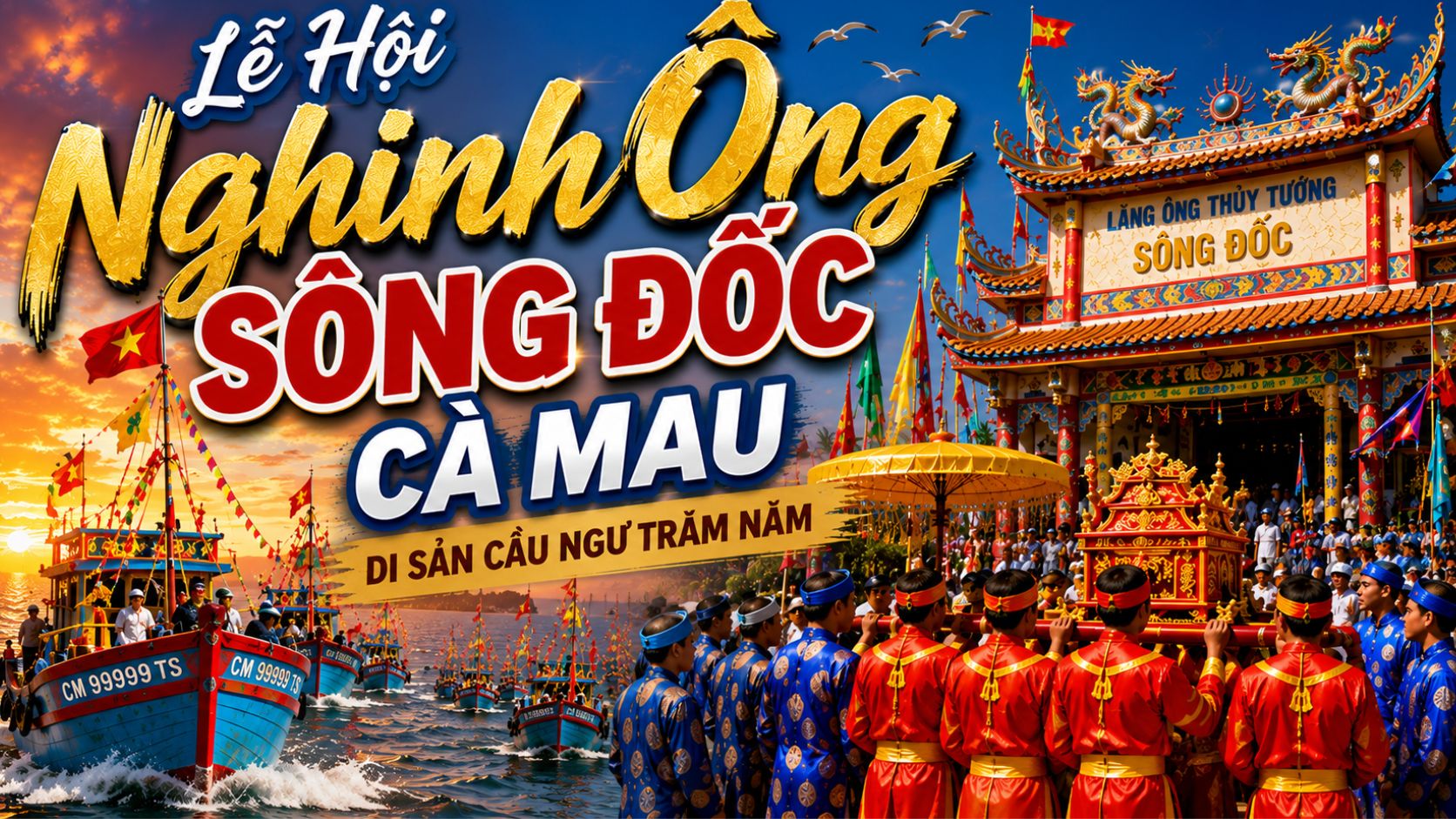 Lễ Hội Nghinh Ông Sông Đốc Cà Mau: Di Sản Cầu Ngư Trăm Năm