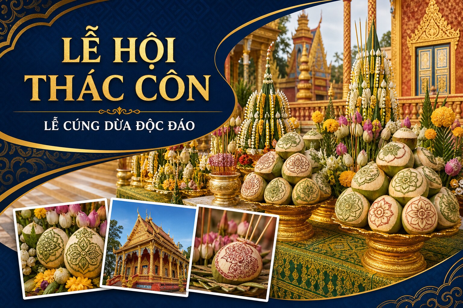 Lễ Hội Thác Côn Sóc Trăng: Lễ Cúng Dừa Độc Đáo Của Người Khmer