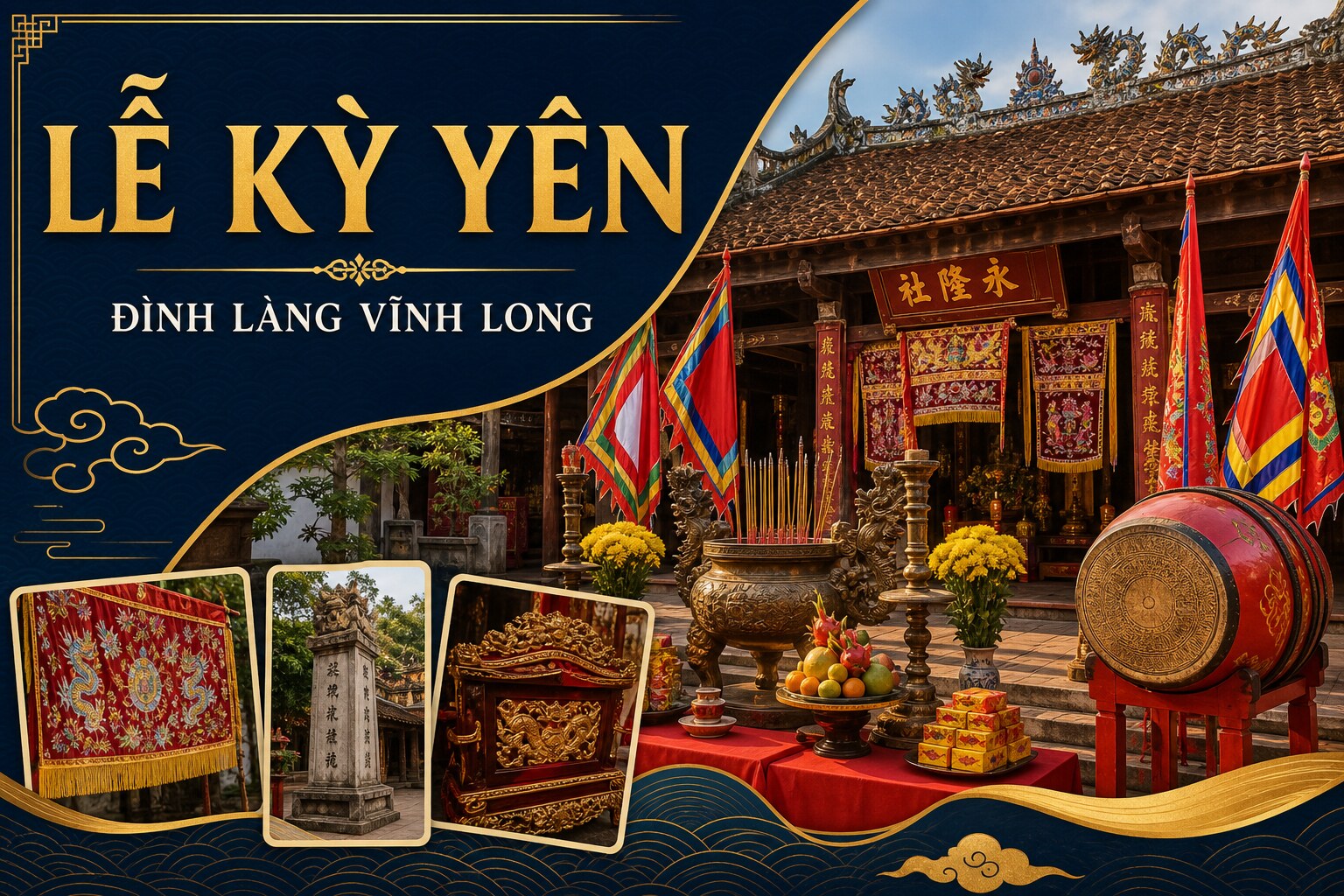Lễ Kỳ Yên Đình Làng Vĩnh Long: Hội Cầu An Trăm Năm Nam Bộ