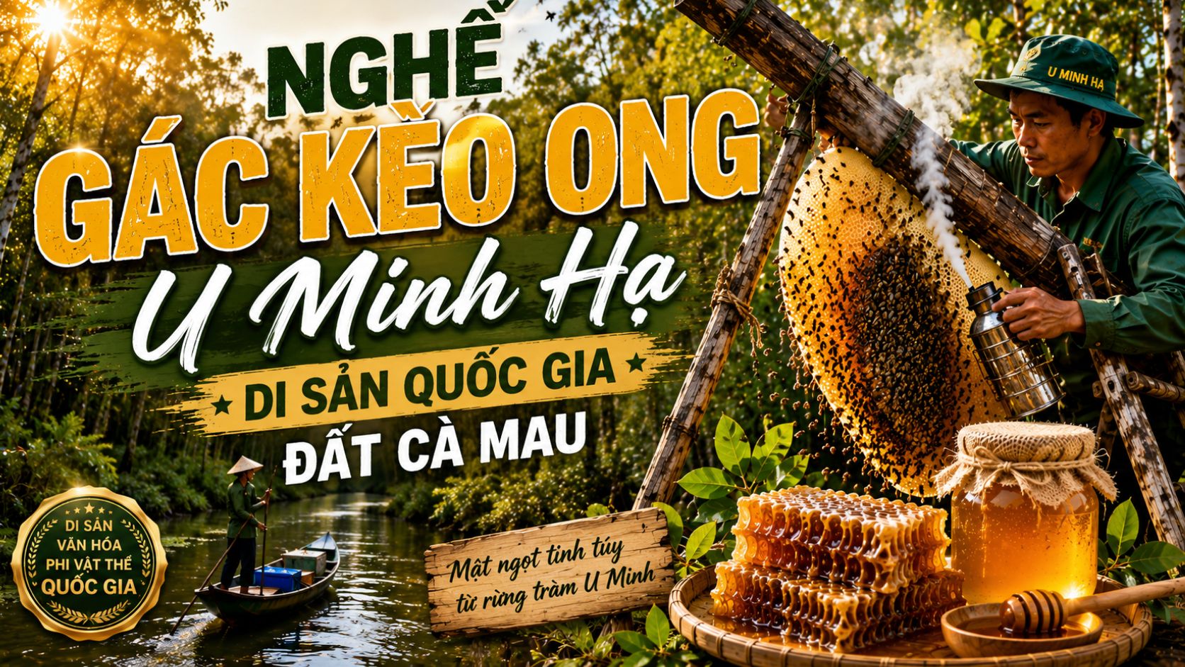 Nghề Gác Kèo Ong U Minh Hạ: Di Sản Quốc Gia Đất Cà Mau