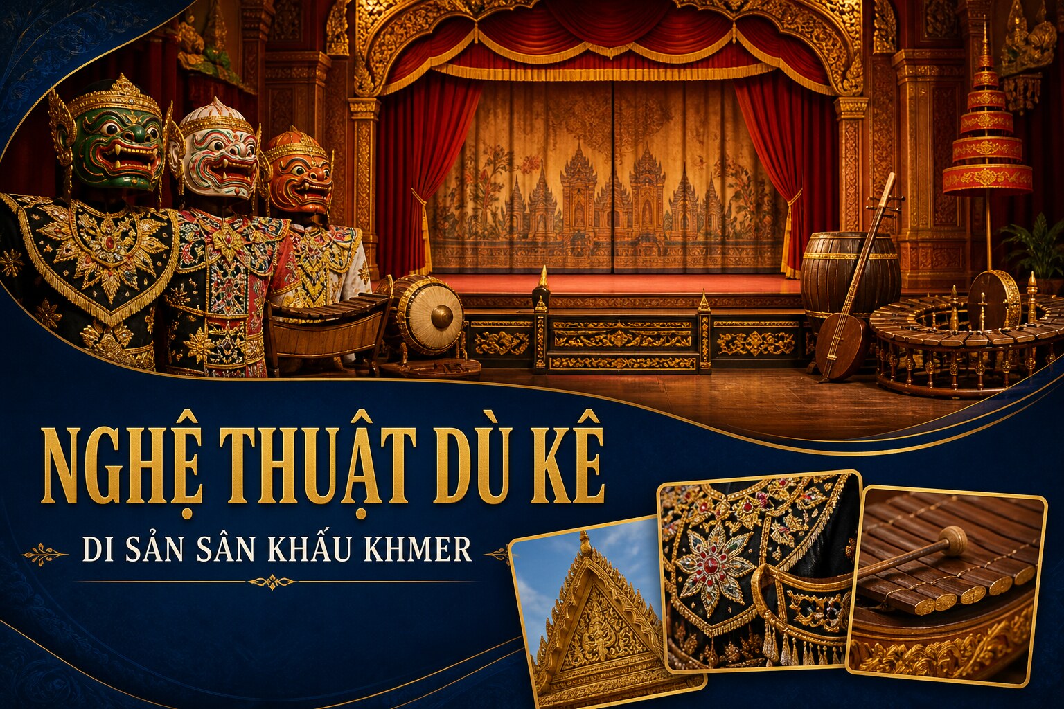 Nghệ Thuật Dù Kê Khmer Sóc Trăng: Di Sản Sân Khấu Quốc Gia