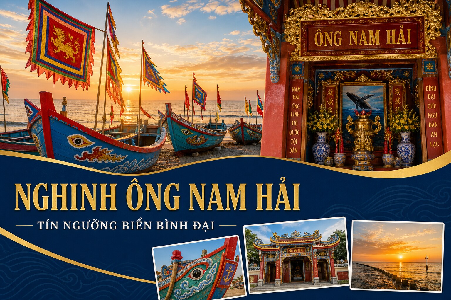 Lễ Hội Nghinh Ông Nam Hải Bến Tre: Tín Ngưỡng Biển Bình Đại