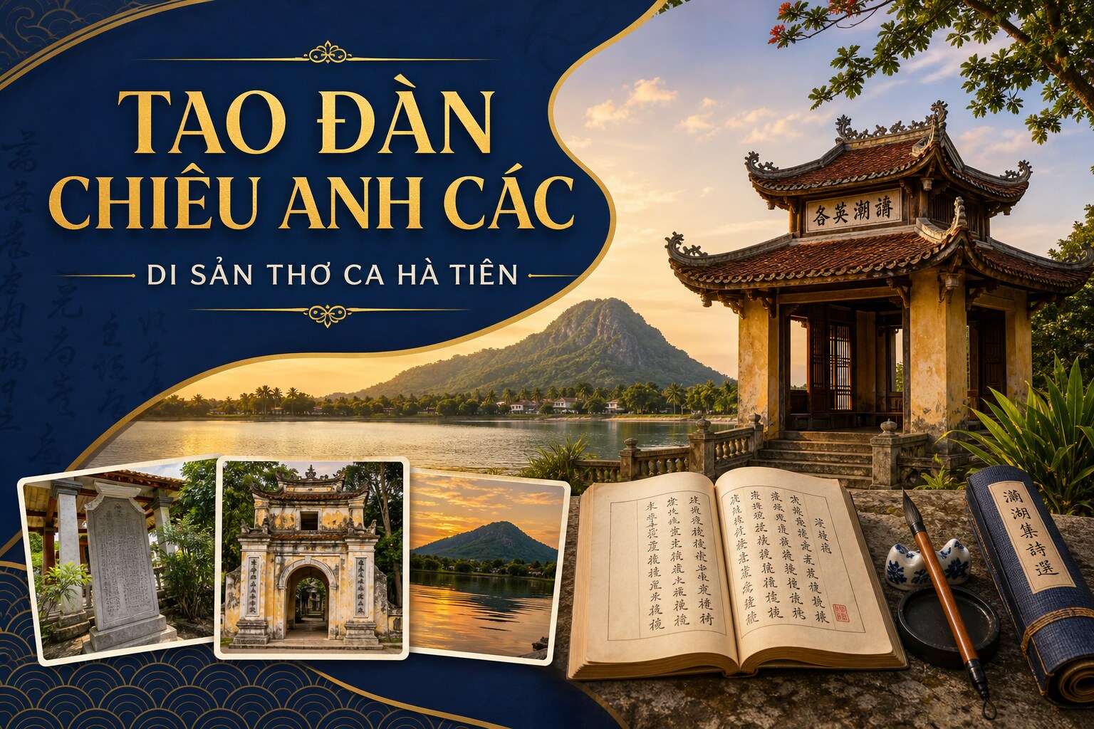 Lễ Hội Tao Đàn Chiêu Anh Các Hà Tiên: Di Sản Thơ Ca Đất Mạc Cửu