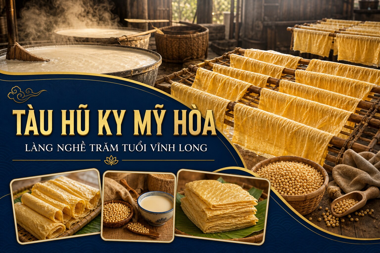 Làng Nghề Tàu Hũ Ky Mỹ Hòa: Di Sản Trăm Tuổi Vĩnh Long