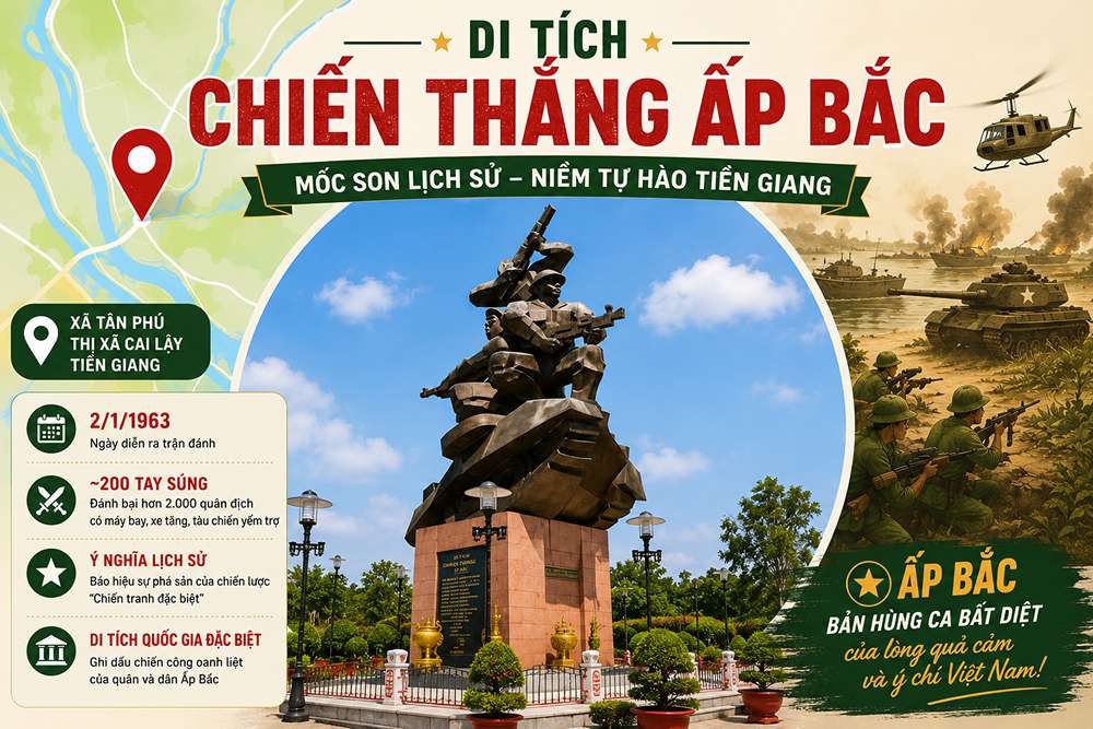 Di Tích Chiến Thắng Ấp Bắc Tiền Giang: Mốc Son Lịch Sử