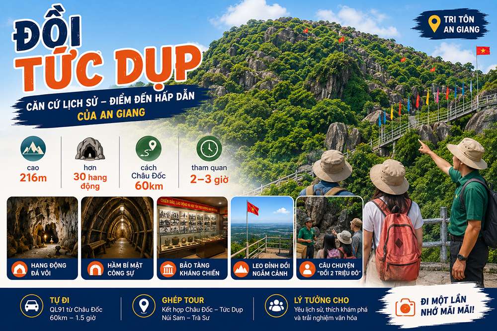 Đồi Tức Dụp An Giang: Câu Chuyện 