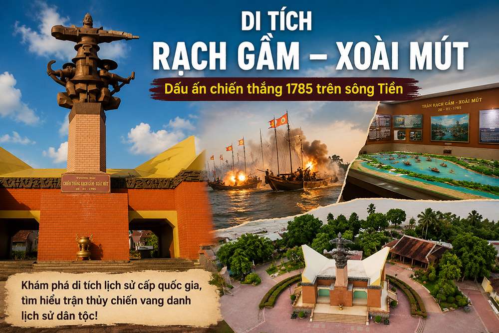 Di Tích Rạch Gầm Tiền Giang: Trận Thủy Chiến 1785 Của Quang Trung