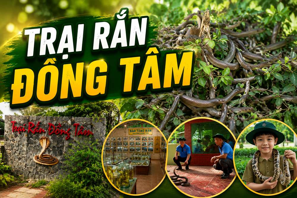 Trại Rắn Đồng Tâm Tiền Giang: 