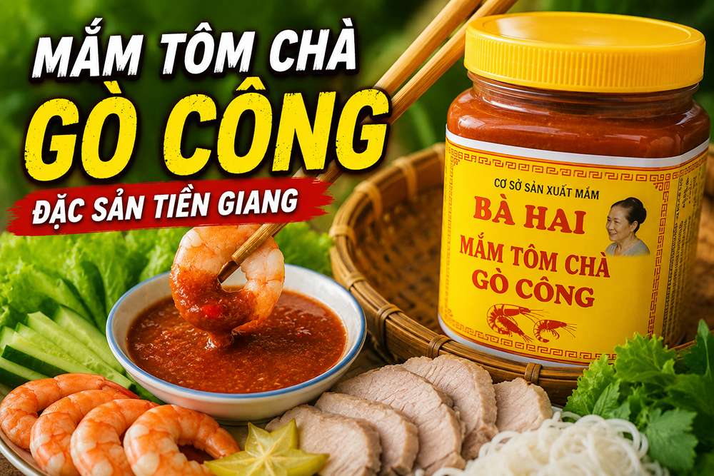 Mắm Tôm Chà Gò Công: Đặc Sản Tiến Vua Đất Tiền Giang
