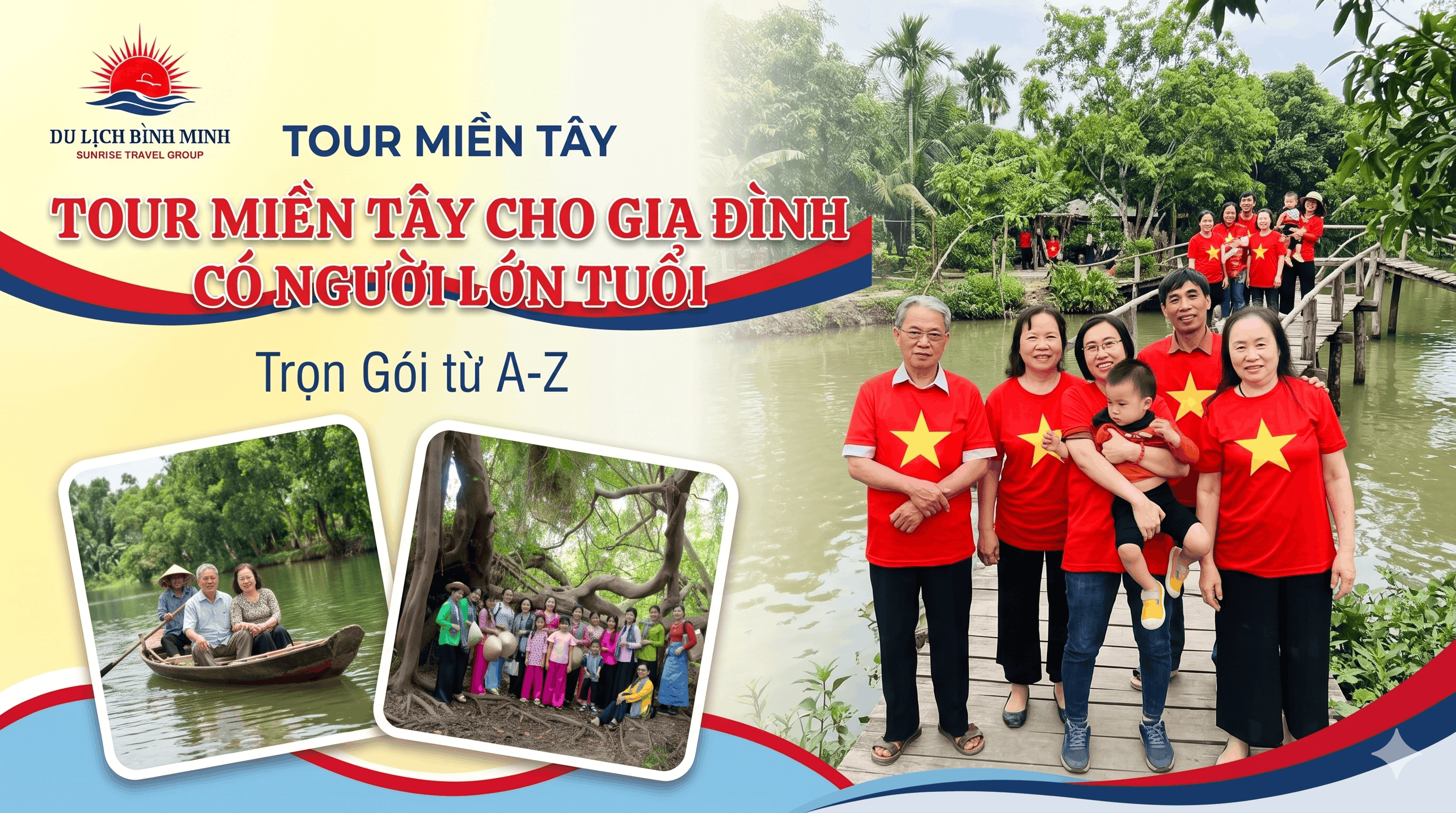 Tour Miền Tây Cho Người Lớn Tuổi: Lịch Trình Chi Tiết A - Z