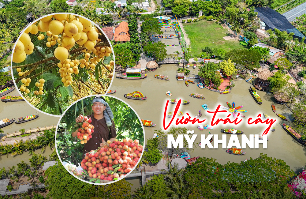 Vườn trái cây Mỹ Khánh - Tận hưởng hương vị miệt vườn