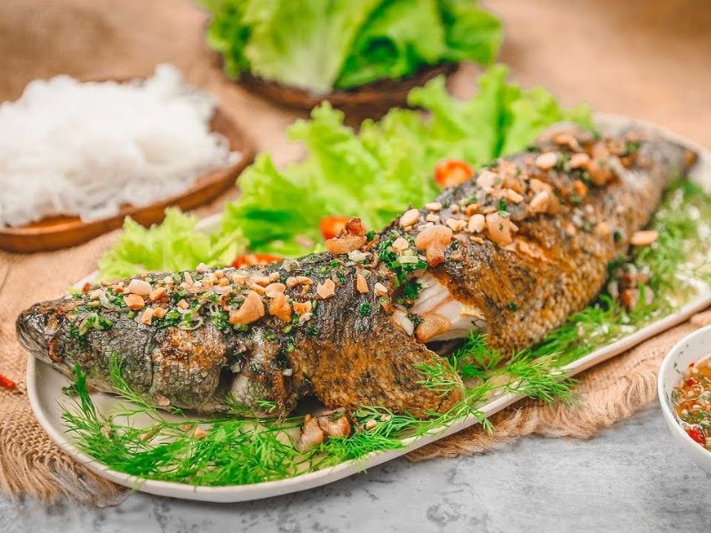 Cá Tai Tượng Nướng Trui
