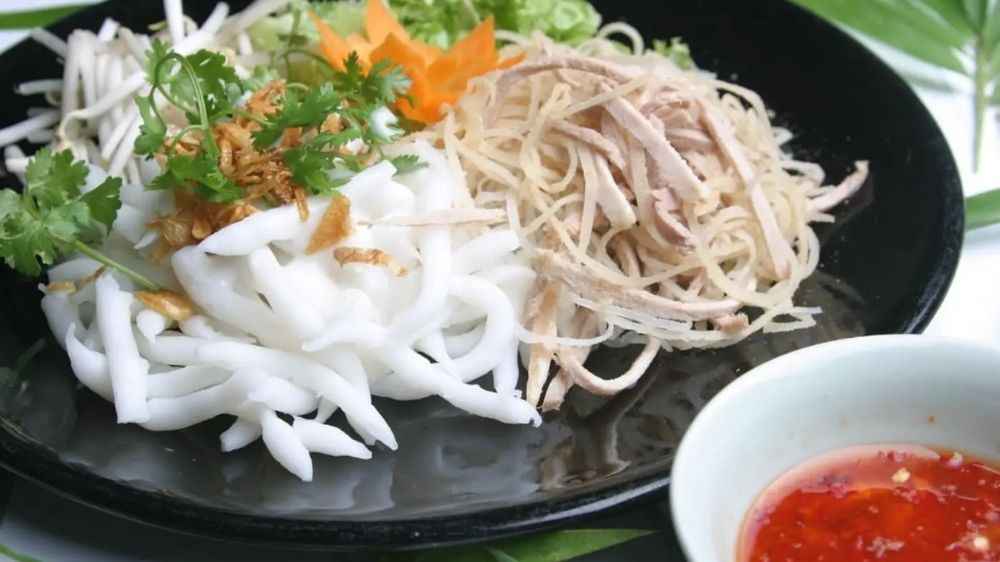 Bánh tằm bì Đồng Tháp